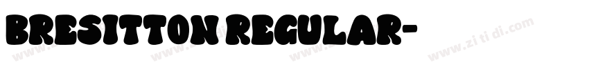 Bresitton Regular字体转换